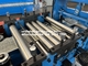 Azionamento a catena di acciaio galvanizzato Automatica CZ Purlin Roll Forming Machine 14-18 Stazioni 1.2-1.8mm