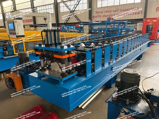 Taglio idraulico Intelligent Steel Roofing Tile Forming Machine