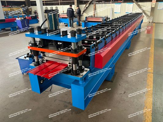 Macchine per la formazione di rotoli di pannelli murali per edifici commerciali in metallo
