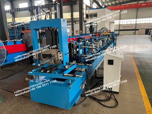 Automa 80 a 300 mm regolazione C Z Purlin Intercambiabile Roll Forming Machine