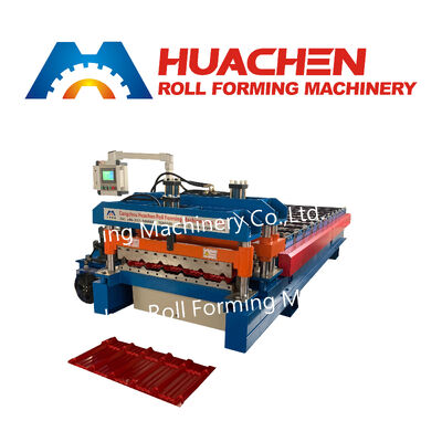 Fabbricante professionale di macchine per laminare a profilo a doppio strato e di macchine per profilare a doppio strato lamiere di tetto metalliche/piastrelle di vetro