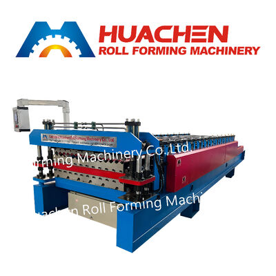 Macchina per la fabbricazione di pannelli di copertura in lamiera di acciaio di alta qualità / Macchina per la formazione di piastrelle vetrate a doppio strato