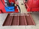 Precisione personalizzabile Roofing Sheet Roll Forming Machine Taglio idraulico