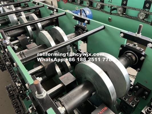 Alta precisione 1,8 mm C Purlin Roll Forming Machine
