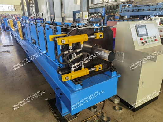 350H Steel Base Frame Downspout Roll Forming Machine con design innovativo per l'utilizzo di Downpipe