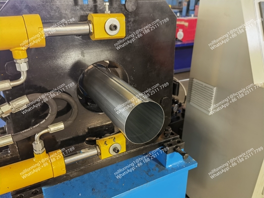 350H Steel Base Frame Downspout Roll Forming Machine con design innovativo per l'utilizzo di Downpipe