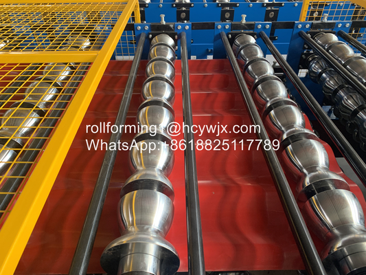 Sistema di formazione di rotoli per macchine da costruzione in metallo