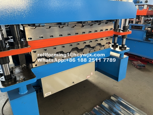 TR18/137 Macchina di formazione a rotoli a doppio strato ad alte prestazioni per la produzione di tetti metallici