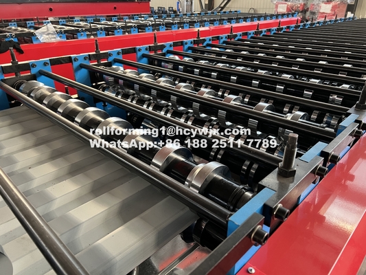 TR18/137 Macchina di formazione a rotoli a doppio strato ad alte prestazioni per la produzione di tetti metallici