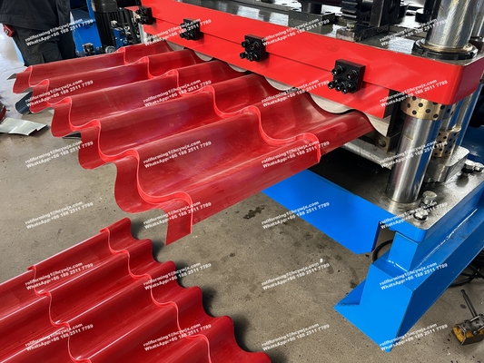 PPGI Materiale GI in acciaio a colori per la macchina per la formazione di rotoli di piastrelle vetrate