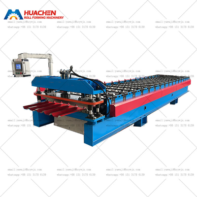 Macchina per la produzione di piastrelle di metallo galvanizzato