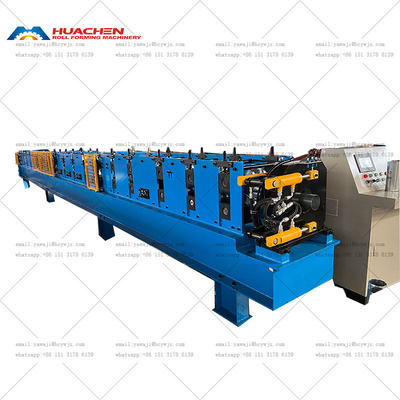0.45-0.6mm Downpipe Roll Forming Machine con progettazione avanzata