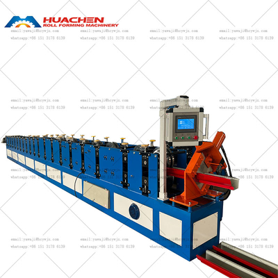 Macchina di formazione automatica di rotoli di acqua di pioggia in scanalatura in acciaio