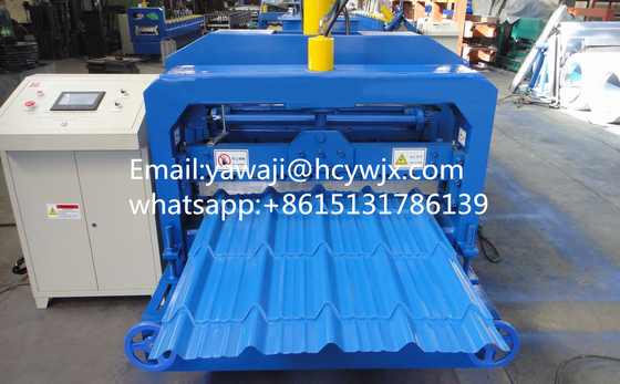 Trapezoidale a catena di spinta a colori vetrata con cilindrata di 70 mm di diametro