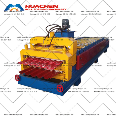 Macchina per la formazione di rotoli a doppio ponte a catena con larghezza di 1250 mm