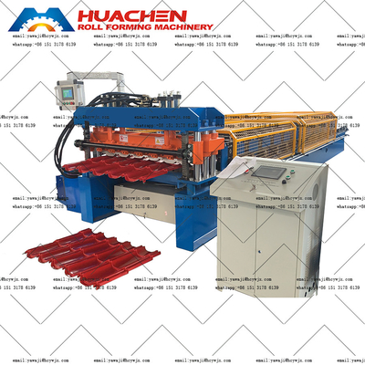 1050 mm Macchina per la formazione di rotoli a freddo di piastrelle vetrate di tipo automatico