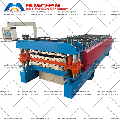 Macchina di formazione di rotoli a doppio strato per silos metallici professionali