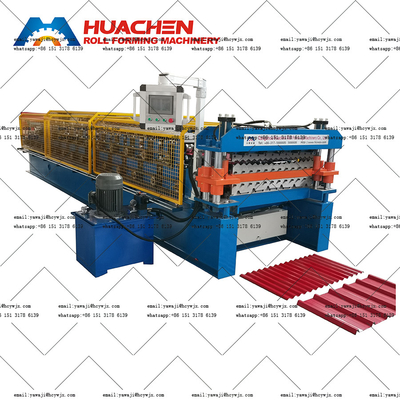 PPGI / GI Steel Profile Double Deck Roll Forming Machine