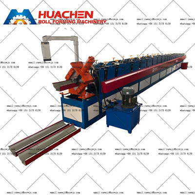 Rotolo d'acciaio della grondaia dell'acqua piovana Cr12 che forma macchina con 18 file