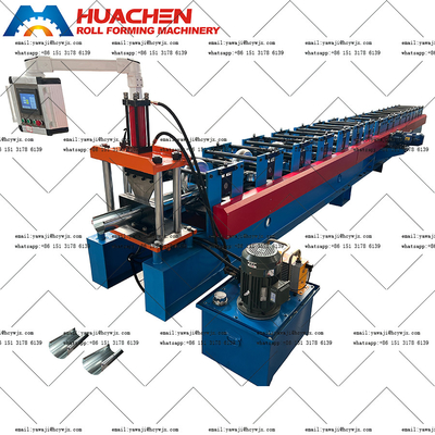 Rotolo automatico completo della grondaia che forma attrezzatura/piatto che forma macchine 0.3mm - 0.6mm