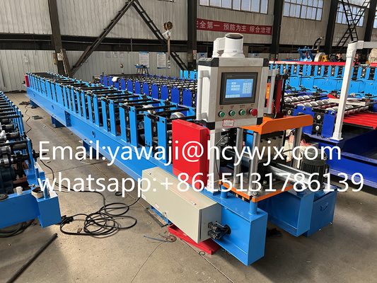 Rotolo automatico completo della grondaia che forma attrezzatura/piatto che forma macchine 0.3mm - 0.6mm