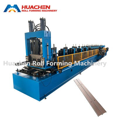 CZ Purlin Roll Forming Machine Un clic Cambiamento di dimensioni completamente automatico