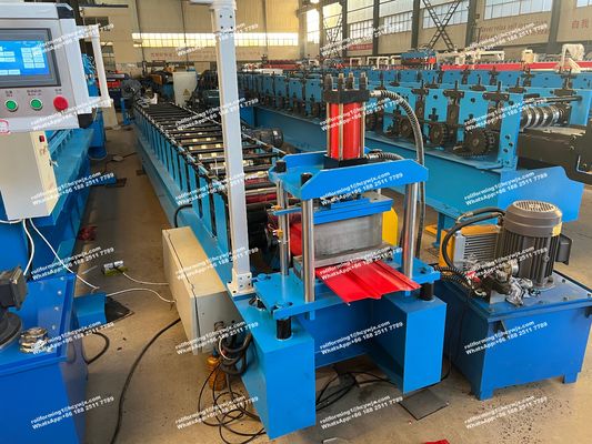 Rotolo d'acciaio freddo di controllo del sistema di controllo della stazione di 13 rulli SpA che forma macchina