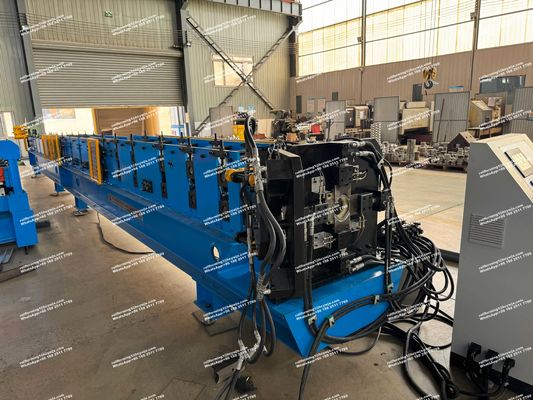 100 mm rotonda tubo a scarico rotolo di formazione macchina di taglio idraulico tipo