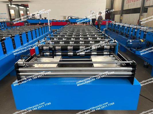 1250 mm Macchine per la formazione di rotoli di lamiere di metallo galvanizzato 5.5 kW Potenza