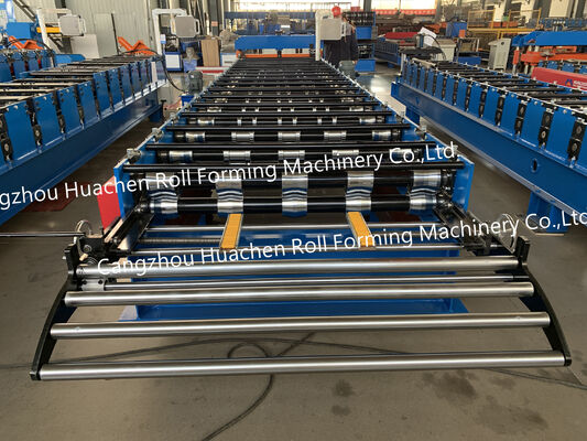 15 Stations Wall Panel Roll Forming Machine with 45# Steel Construction and Chain Drive for Efficient Production