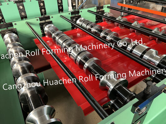 Produzione professionale di macchine profilatrici per pannelli di copertura monostrato in acciaio colorato