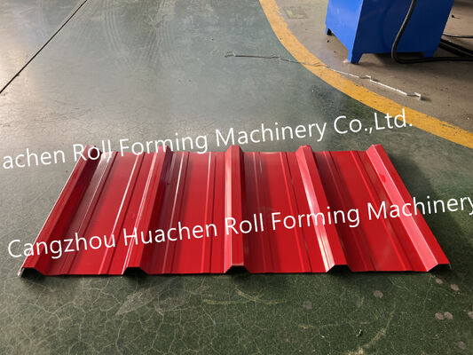 Produzione professionale di macchine profilatrici per pannelli di copertura monostrato in acciaio colorato