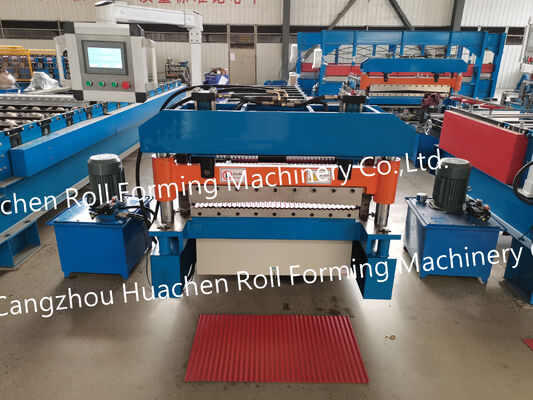 Macchina trapezoidale per la formatura di pannelli per tetti / pannelli per pareti / macchina per la produzione di piastrelle