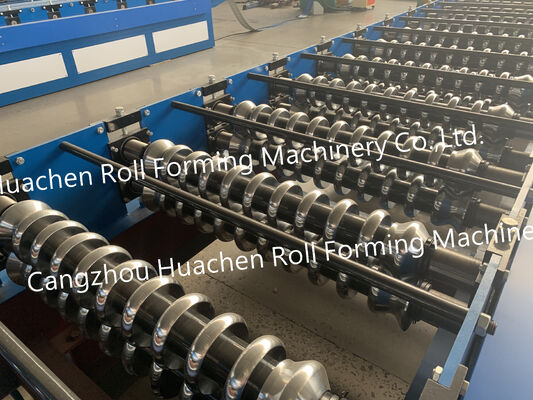 Glazed Tile Roof Sheet Making Metal Roll Forming Machine