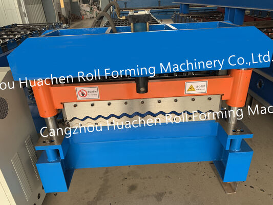 Single-layer roofing sheet forming machine