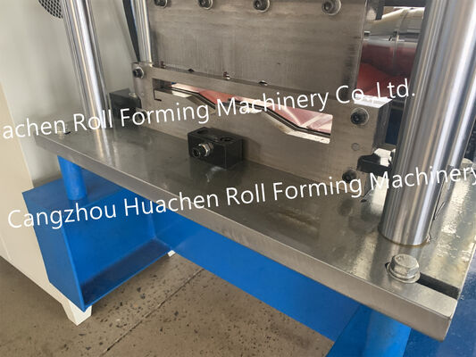 Glazed Roof Tile Sheet Making Machine Press Step Glazed Tile Roll Former Line