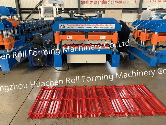 Fabbricante professionale di macchine per laminare a profilo a doppio strato e di macchine per profilare a doppio strato lamiere di tetto metalliche/piastrelle di vetro