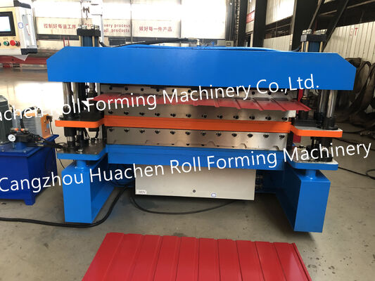 Macchina per la formatura di rulli ondulati per tetti Macchinari per la formatura di rulli ondulati utilizzati per l'uso in lastre di copertura e pavimenti in piastrelle