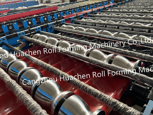 Automatic Double Layer Glazed Tile and Ibr Roofing Panel Roll Forming Machine