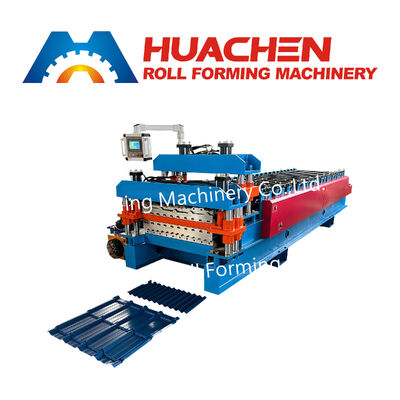 Piastrelle in alluminio Lamiera per coperture metalliche I migliori produttori di lastre per coperture Macchine Pannello a parete Lastra per coperture a doppio strato Macchina per la formatura di rotoli Maquina De Planc