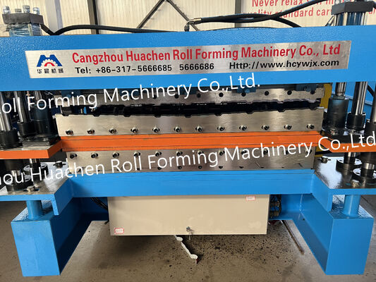 Macchina per la formazione di rotoli a doppio strato per tetti Ibr & Step Tile Sheet Making Machine