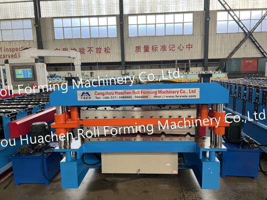 Fabbricazione di lamiere di tetto corrugate in metallo di Putai PPGI / PPGL / Gi / Gl Zinc Steel Roofing Tile Roll Forming Machine