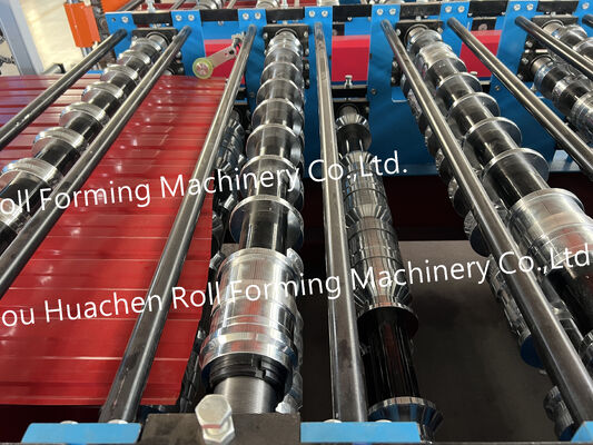 Fabbricazione di lamiere di tetto corrugate in metallo di Putai PPGI / PPGL / Gi / Gl Zinc Steel Roofing Tile Roll Forming Machine