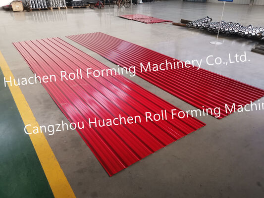 Trapezoidale ondulato smaltato per piastrelle Pressa per tetto Rotolo di lamiera per tetto Ex macchina per la produzione di macchinari per la produzione di prezzi Produttore