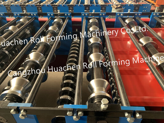 Pressa per piastrelle smaltate, macchina per la produzione di fogli ondulati, tecnologia di formatura a rullo