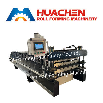 Macchina per la formatura di rotoli di fogli per coperture in acciaio zincato ondulato ondulato Ranel Pannello Ibr Pbr Rib AG personalizzato