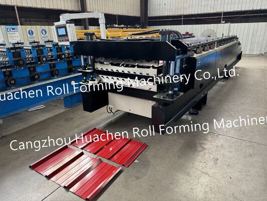 Macchina per la formatura di rotoli di fogli per coperture in acciaio zincato ondulato ondulato Ranel Pannello Ibr Pbr Rib AG personalizzato