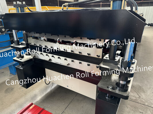 Macchina per la formatura di rotoli di fogli per coperture in acciaio zincato ondulato ondulato Ranel Pannello Ibr Pbr Rib AG personalizzato