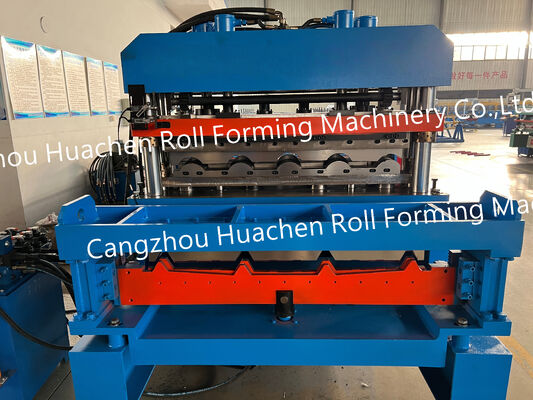Macchine per laminare pannelli ondulati per tetti, macchine per laminare piastrelle per tetti a doppio strato