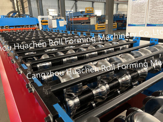 Macchine per laminare pannelli ondulati per tetti, macchine per laminare piastrelle per tetti a doppio strato